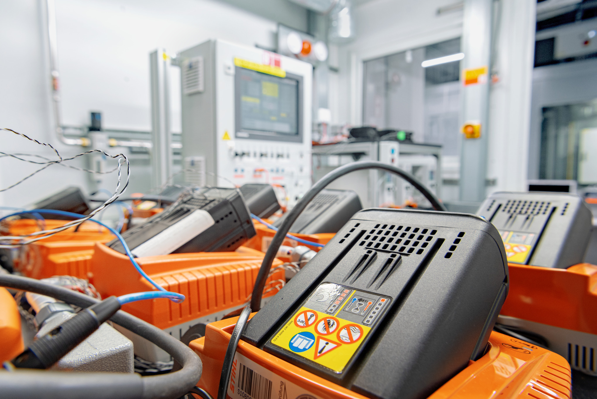 Indtryk fra STIHLs batteriudvikling