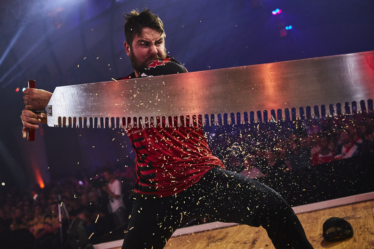 Timbersports presseområde